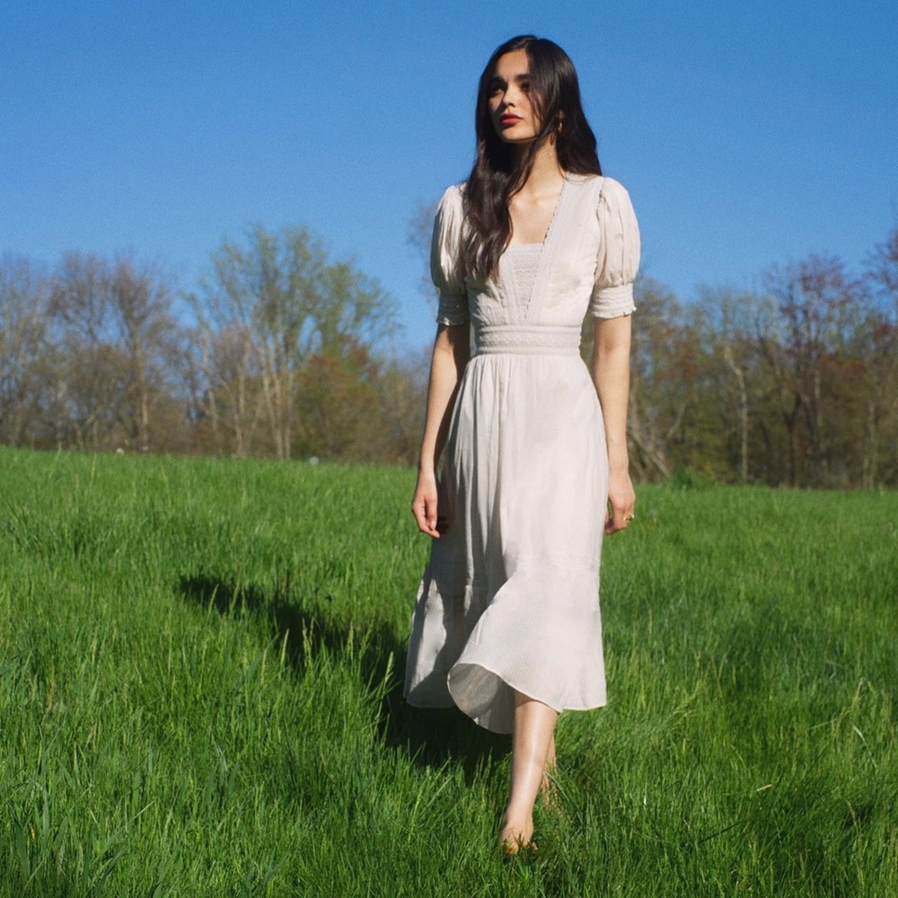 NWT! REFORMATION ORGANIC COTTON BETSIE DRESS